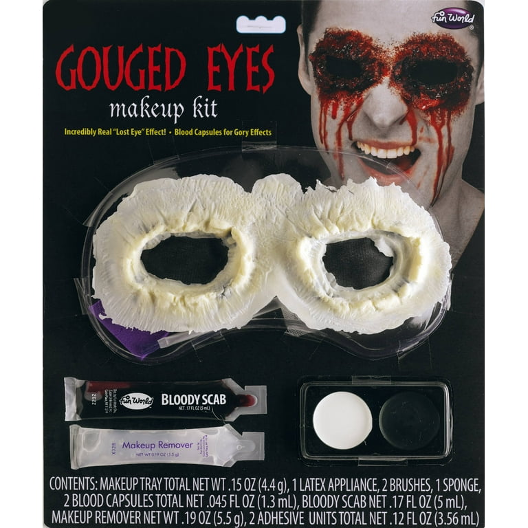 Xotic Eyes Corpse Eyes and Neck Scar Makeup Kit