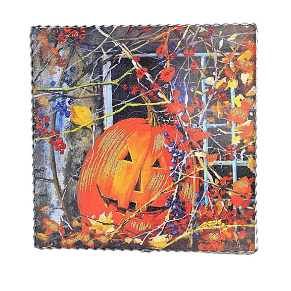 Halloween Gallery Hidden Jack-O-Lantern Wood Roxanne Spradlin F22101