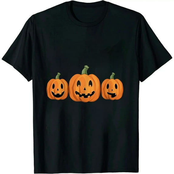 Halloween Gamer Pumpkin Eating Ghost Costume Men Boys Kids T-Shirt