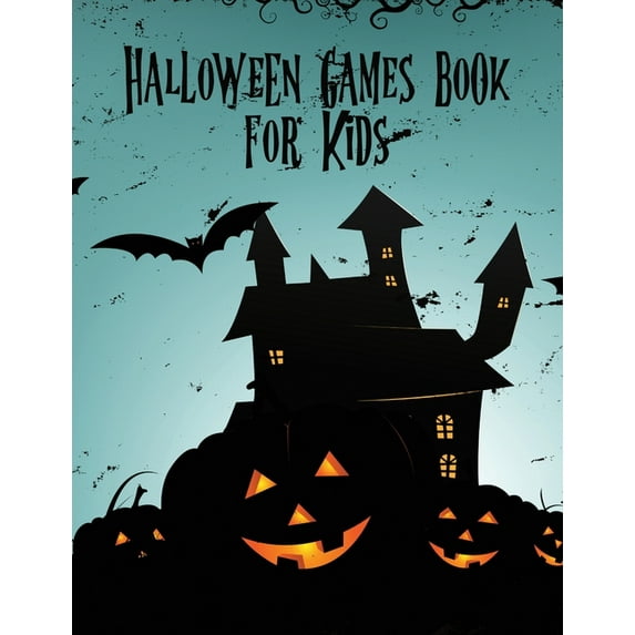 Halloween Games Book For Kids: For Kids Holiday Matching Word Scrambles (Paperback)