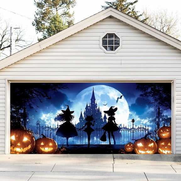 Halloween Garage Banner Carnival Decoration Must Have For Home Atmosphere And Trick Or