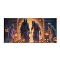 thumbnail image 1 of Halloween Garage Door Cover Decorations, Easy Installation, Large Banner Backdrop for Car Garage Door Party Wall Door Gate (Orange,71x43Inch), 1 of 6