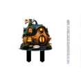 thumbnail image 1 of Halloween Garden Decoration, Outdoor Halloween Decor, 2D Acrylic Pumpkin House, Durable Weather-Resistant, Easy Installation, Festive Halloween Yard Art, Perfect For Garden And Patio, 1 of 2