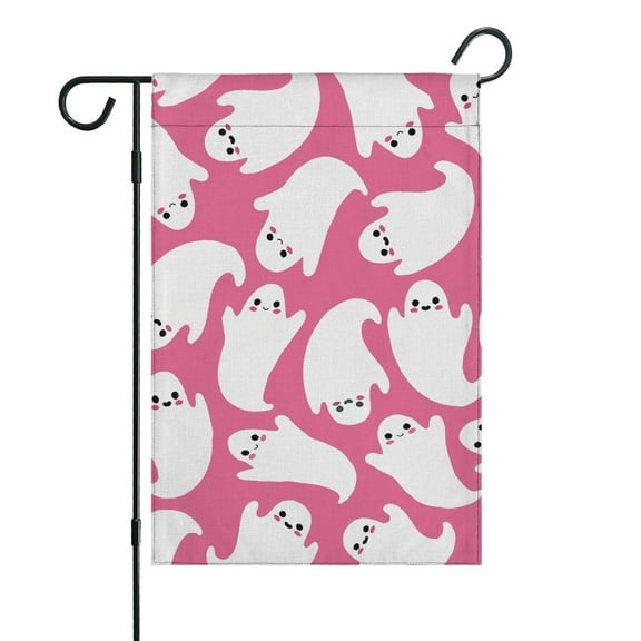 Halloween Garden Flag - Double Sided 12x18 Inch, Seasonal Outdoor Decor for Yard, Lawn,House - Family,Friends,Halloween.