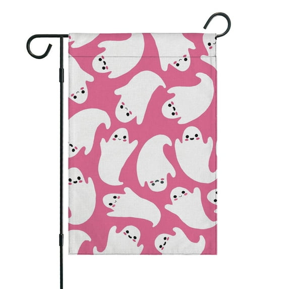 Halloween Garden Flag - Double Sided 12x18 Inch, Seasonal Outdoor Decor for Yard, Lawn,House - Family,Friends,Halloween.