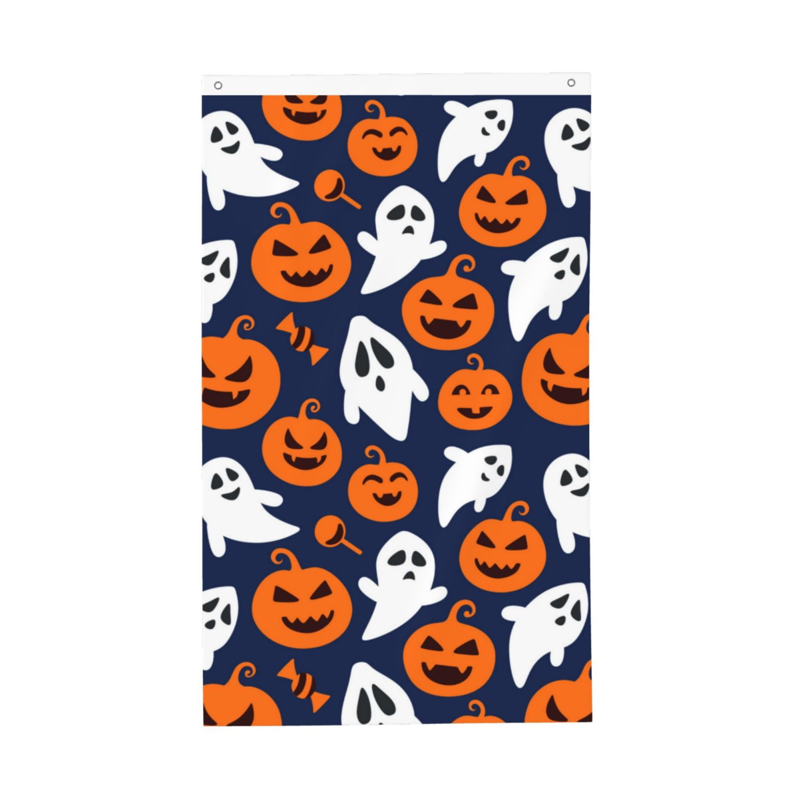 Halloween Decorations Pumpkin Happy Halloween Flags Holiday House