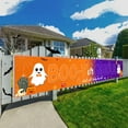 thumbnail image 1 of Halloween Gender Reveal Banner Booy Or Ghoul - Halloween Fence Banner Orange Purple Unique Design Halloween Yard Banner, Fall Gender Reveal Decorations Baby Shower Gender Reveal Party Decor, 1 of 7