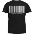 thumbnail image 1 of Halloween Generic Barcode Costume Black Adult T-Shirt - Medium, 1 of 1
