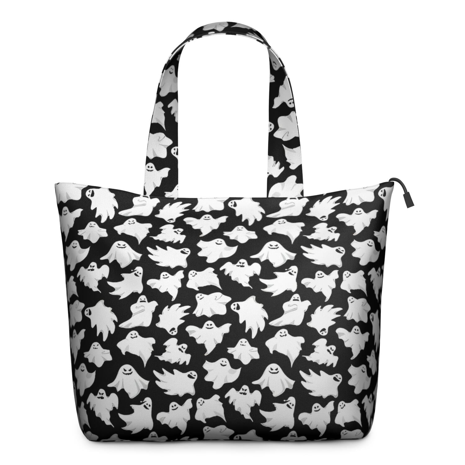 Halloween Ghost Army Pattern Travel Tote Bags for Women Carry On,Large Weekender Bags for Women Travel,Multi Functional Duffle Bag for Work,Shopping,Sports