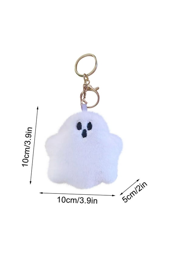 Halloween Ghost Backpack Key Pendant