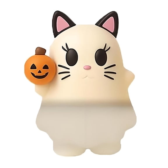 Halloween Ghost Blind Box, Cute Ghost Phone Decoration, Creative Stick-On Ghost Phone Topper for Smartphone Desk Decor