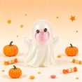 thumbnail image 1 of Halloween Ghost Blowing Bubble Decoration, Cute Blowing Ghost Night Light, Halloween Resin Ghost Figurine for Indoor Outdoor Mantel Shelf Entryway Decor,#B, 1 of 6