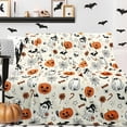 thumbnail image 1 of Halloween Ghost Boo Blanket- Fun and Cute Flannel Soft Warm Blanket for Sofas and Chairs - 50x60 Inch, 1 of 8