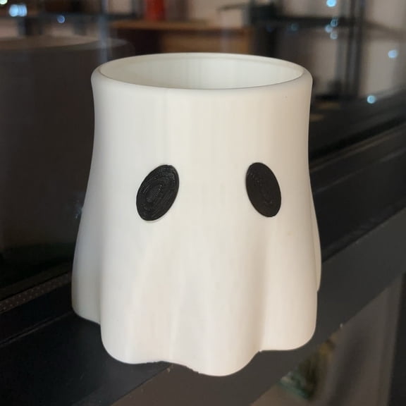 Halloween Ghost Bucket Decor, 2024 New Cutest Ghost Vase Bucket, Funny Ghost Vase, Cute Ghost Flower Pot Gift, Mini Scary Ghost Candy Bucket, Ghost Candy Bowl Outdoor Garden Decoration