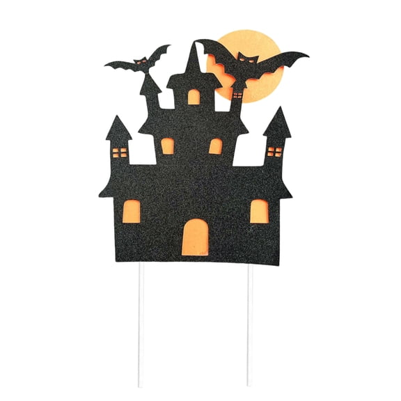 Halloween Ghost Cake Toppers Party Decorations Reusable Ghost Shaped Cupcake Picks for Holiday Events Birthday Parties DIY Crafts Supplies