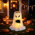 thumbnail image 1 of Halloween Ghost Candy Holder, LED Animated Spooky Snack Dispenser, Trunk Or Treat Porch Candy Stand, Holder for Halloween Trunk Or Treat Party Decor, 1 of 6