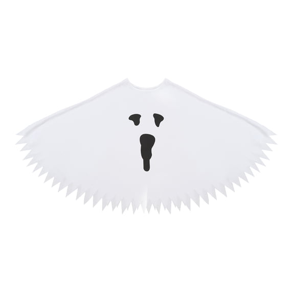 Halloween Ghost Cape Poncho Costume, Loose Fit Batwing Cloak for Party, Stage Dress Up, Photography, & Adult Sizes, Carnival and Themed Events