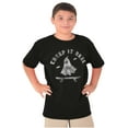 thumbnail image 1 of Halloween Ghost Creep It Real Skater Crewneck T Shirts Boy Girl Teen Brisco Brands L, 1 of 5