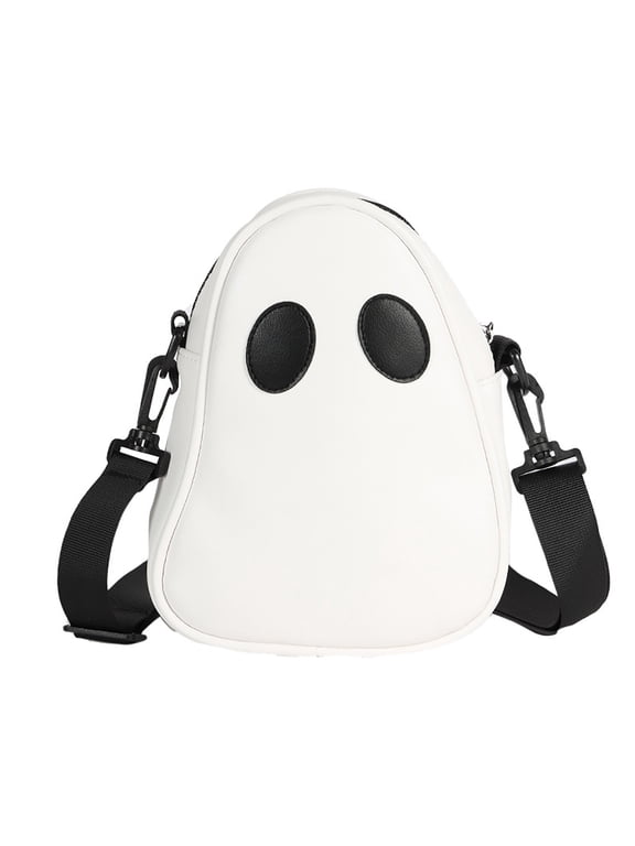 Halloween Ghost Crossbody Bag for Women Men, Funny Devil Purse, Cute Candy Bag, Novelty Crossbody Bags, Phone Bag