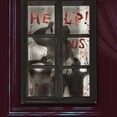 thumbnail image 1 of Halloween Ghost Curtain Decorations Ghost Window Door Cover Decorations for Indoor Outdoor Party Decor Spooky Blood Ghost Halloween Party Hanging Decor Halloween Window Decorations Door Cover, 1 of 5