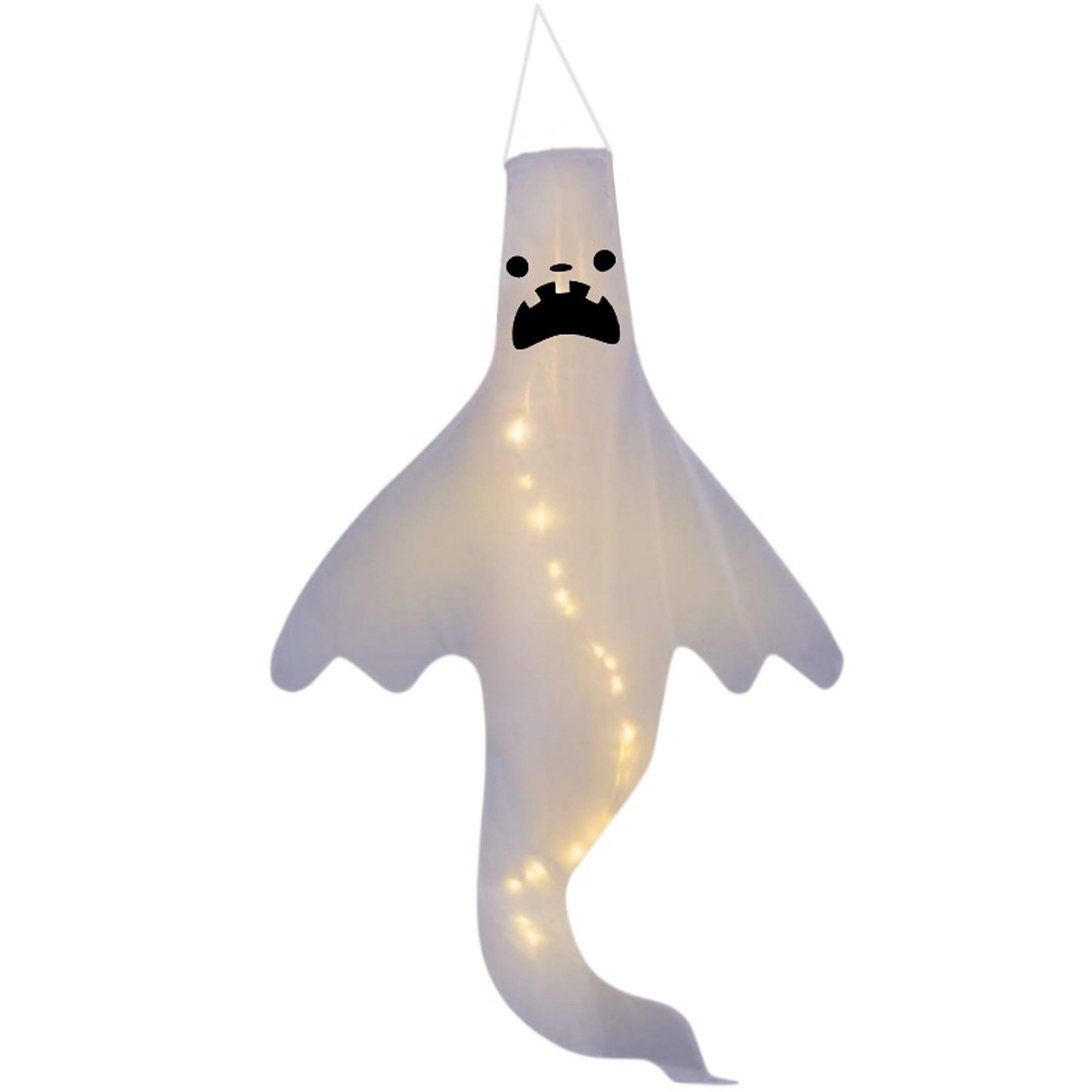 Halloween Ghost Decorations Light Up Hanging Ghosts Cute Flying Ghosts