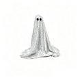 thumbnail image 1 of Halloween Ghost Decorations Sequined 6.7 Inch Cute Standing Ghost Figure for Home Indoor Outdoor Halloween Party Decor, 1 of 9
