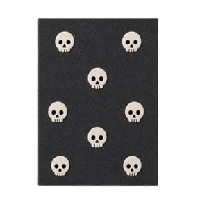 Halloween Ghost Flannel Throw Blanket, Neutral Embossed Skull Pattern Soft Polyester Decorative Blanket For Sofa Bed Couch Fall Home Decor(27.6*39.4 in)D