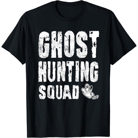 Halloween Ghost Hunting Squad Costume Versatile Look For Everyday Events T-Shirt, Size S-5XL