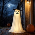 thumbnail image 1 of Halloween Ghost Light Decoration, LED Glowing Ghost Yard Ornament, Spooky Outdoor Decor for Garden Lawn, 1 of 5