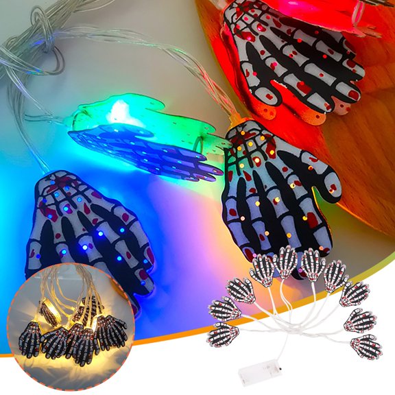 Halloween Ghost Lights,Halloween White Ghost Lamp,Waterproof UL Listed for Indoor Bedroom Patio Backyard Camping Desk Party Decor