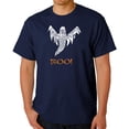 thumbnail image 1 of Halloween Ghost - Men's Word Art T-Shirt, 1 of 2