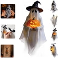 thumbnail image 1 of Spooky Halloween Window Clings Halloween Ghost Decorations Ghost Decal For Mirror Reusable Halloween Window Stickers Classroom Decor,A, 1 of 7