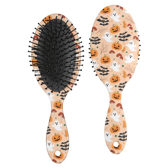 Halloween Ghost Mushroom Brush, Detangling Hair Brush,Air Cushion Hair Comb, Smooth Handle Gifts for Holiday Birthday Gifts