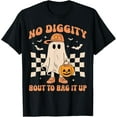 thumbnail image 1 of Halloween Ghost No Diggity Bout to Bag it Up Toddler Kids T-Shirt, 1 of 7