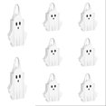 thumbnail image 1 of Halloween Ghost Paper Gift Bags Party Favor Bags with Handle 6x8x3 Inch Trick-or-Treat Candy Goodie Pastel White for Spooky Birthday Holiday Party Supplies 8PC, 1 of 9