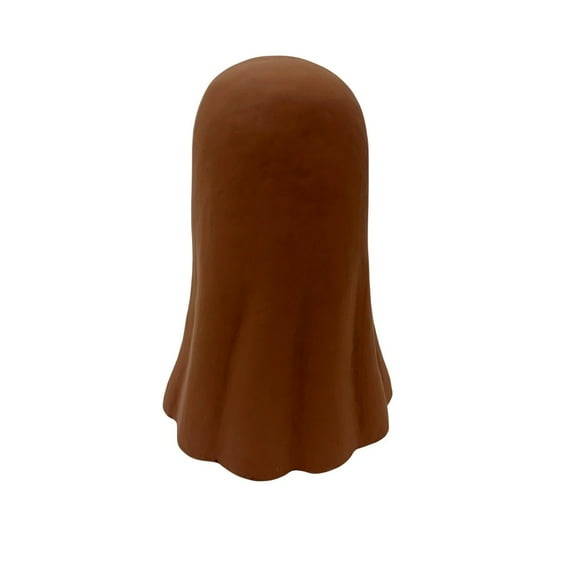 Halloween Ghost Paper Mache Decoration Mini Resin Ghost Figurine Halloween Ghost Decorations 11 Inch Cute Resin Statue for Indoor Table Desk Mantel Halloween Decor, Coffee