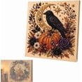 thumbnail image 1 of Halloween Ghost Pearl Art DIY Kit, 3D Pearl Mosaic Craft Set, Beginner Friendly Handmade Canvas Art for Fall Home Decor, 1 of 6