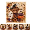 thumbnail image 1 of Halloween Ghost Pearl Art DIY Kit, Ghost Diamond Art Craft Kit with Crystal Pearl Beads, Cute Ghost Diamond Art for Adults & Beginner, Halloween Home Wall Decor, Fall DIY Gift, 1 of 8