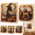thumbnail image 1 of Halloween Ghost Pearl Art DIY Kit, Pearl Diamond Art Kit for Adults, 3D Diamond Painting Craft Set with Cute Ghost Pattern, Fall Seasonal Decoration, Handmade Holiday Gift for Craft Lovers, 1 of 6