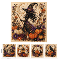 thumbnail image 1 of Halloween Ghost Pearl Art DIY Kit, Pearl Painting Kits for Adults, Pearls Diamond Art, Spooky-Cute Design, Fall Home Decor, Wall Art, Adults Craft Kit, 3D DIY Pearl Painting, 1 of 7