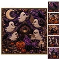 thumbnail image 1 of Halloween Ghost Pearl Art DIY Kit Pearl Painting Kits for Adults Pearls Diamond Art Spooky-Cute Design Fall Home Decor Wall Art Adults Craft Kit 3D DIY Pearl Painting,E2, 1 of 7