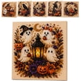 thumbnail image 1 of Halloween Ghost Pearl Art DIY Kit, Spooky Cute 3D Diamond Painting Crafts for Adults, DIY Fall Home Decor Wall Art, Beginner DIY Seasonal Party Gift(B), 1 of 8