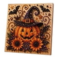 thumbnail image 1 of Halloween Ghost Pearl Art DIY Kit, Spooky Cute 3D Diamond Painting Crafts for Adults, DIY Fall Home Decor Wall Art, Beginner DIY Seasonal Party Gift, 1 of 4