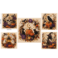 thumbnail image 1 of Halloween Ghost Pearl Art DIY Kit, Spooky Cute 3D Diamond Painting Crafts for Adults, DIY Fall Home Decor Wall Art, Beginner DIY Seasonal Party Gift, 1 of 7