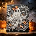 thumbnail image 1 of Halloween Ghost Pearl Diamond Art Kit,3D Crystal Bead Full Drill Design with Easy Beginner Friendly Craft，Perfect Fall Halloween Home Wall Art for Party Display Seasonal Gifts, 1 of 4