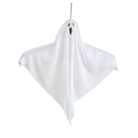 Halloween Ghost Pendant Decor – 3D Spooky Hanging Prop for Porch, Yard, Door & Party – Creepy Floating Spirit Ornament