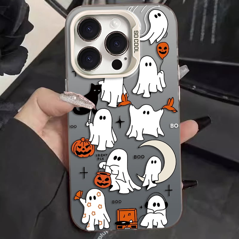 Halloween Ghost Phone Cases for iPhone 15 Pro Max Case 11 12 14 13 Pro ...
