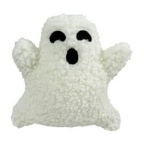 Halloween Ghost Pillow - Cute Ghost-Shaped Throw Pillow, Soft Plush Decorative Cushion for Bed, Sofa, Party Decor, and Anthropology Fall Decor