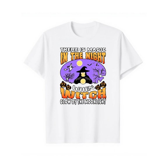Halloween Ghost Pumpkin Graphic T-Shirt for Men and Women, Spooky Holiday Tee, Unisex Casual Costume Top, Classic Cotton Blend Shirt, Fun Festive Outfit for Trick-or-Treat Parties