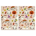 thumbnail image 1 of Halloween Ghost Pumpkin Kitchen Towels Set, 2-Pack Decorative Tea Towels 18x26, Absorbent Soft Dish Towels for Kitchen, Bar Towels for Coffee Nook, Witchy Fall Home Decor, 1 of 9